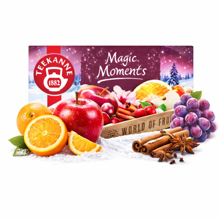 Teekanne herbata owocowa, zimowa, Magic Moments