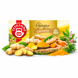 Teekanne herbata ziołowa Ginger curcuma