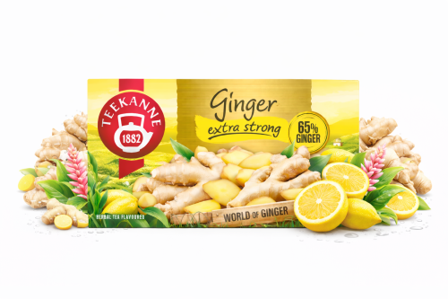 Teekanne herbata ziołowa, Ginger extra strong
