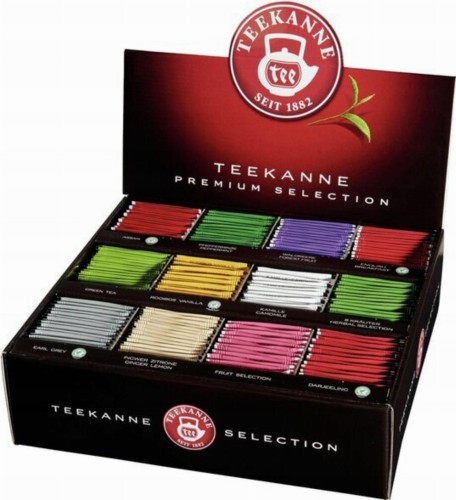Teekanne Herbaty Premium Selection 180 sztuk Zestaw Skrzynka