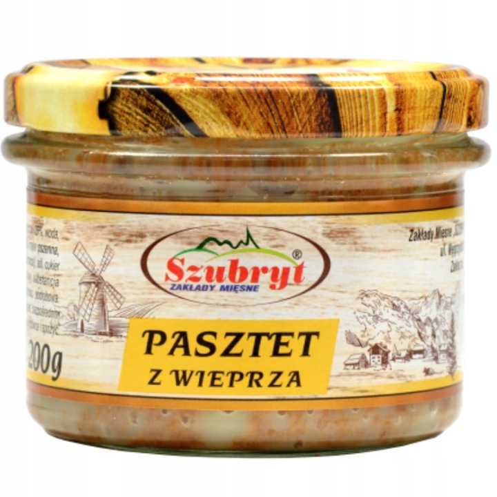 PASZTET Z WIEPRZA 200G SZUBRYT