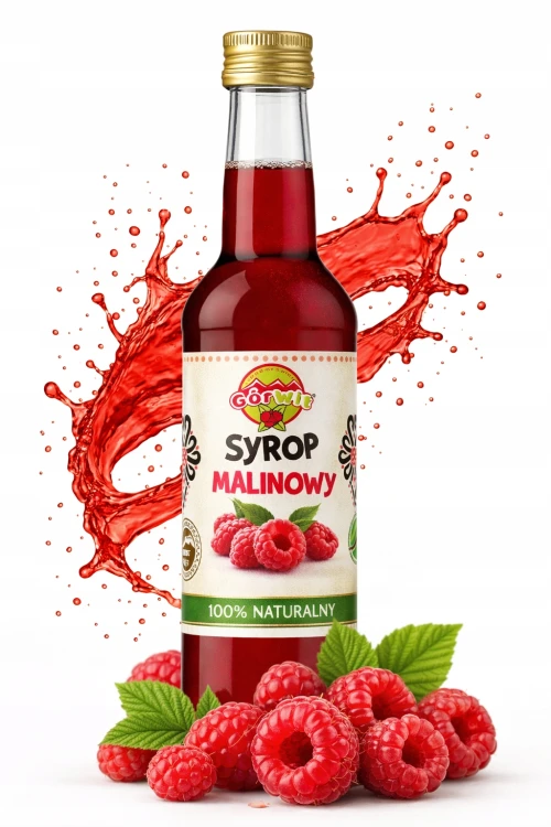 Syrop malinowy 500 ml Górwit