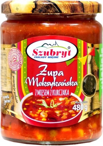 Zupa meksykańska z kurczakiem Super skład! Łagodna 480g