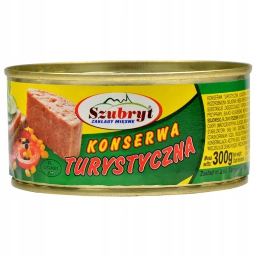 Konserwa turystyczna 300g Szubryt - idealna na wycieczki i w domu