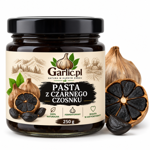 Pasta z czarnego czosnku 250g - garlic