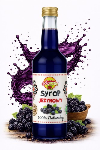Syrop jeżynowy 500 ml Górwit