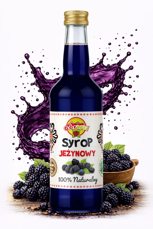Syrop jeżynowy 500 ml Górwit