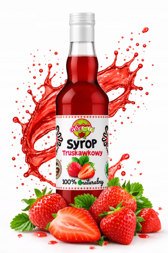 Syrop Truskawkowy 500ml Górwit