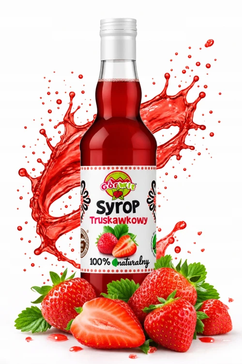 Syrop Truskawkowy 500ml Górwit