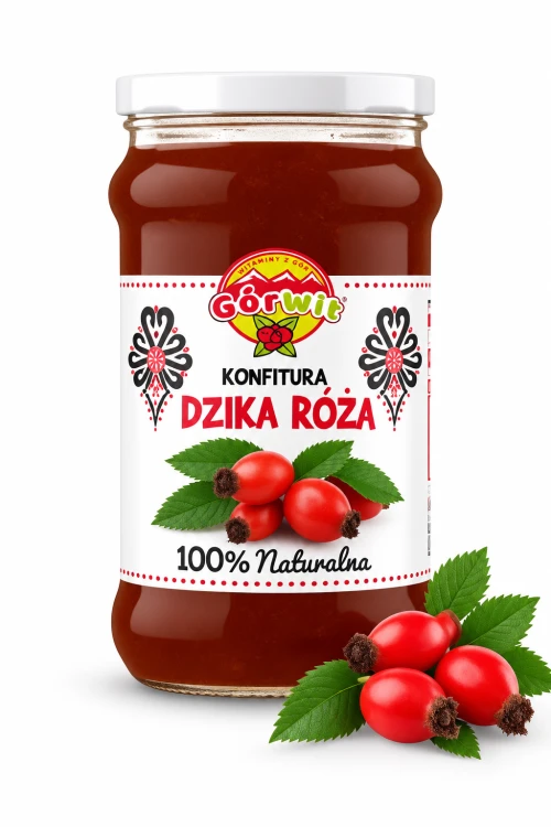 KONFITURA Z OWOCU DZIKIEJ RÓŻY 320g
