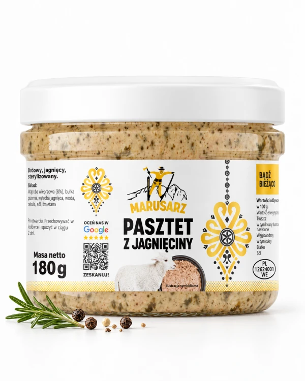 Pasztet z jagnięciny 180g Górwit