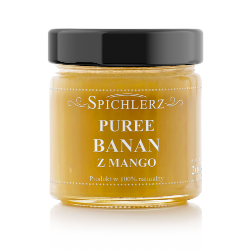 Puree Banan MANGO 200 g PRZECIER owocowy BEZ dodatku CUKRU