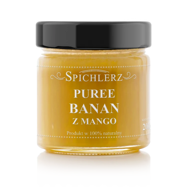 Puree Banan MANGO 200 g PRZECIER owocowy BEZ dodatku CUKRU