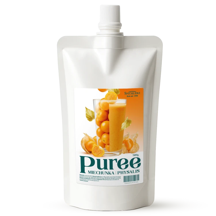 Puree Owocowe Miechunka 500g Bez Dodatku Cukru
