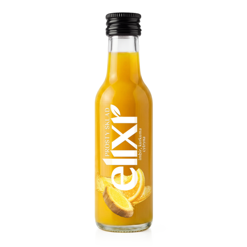 Shot Elixr 50 ml - imbir kurkuma cytryna Spichlerz