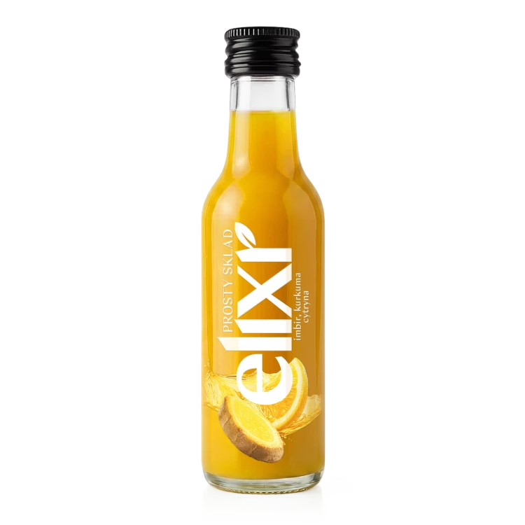 Shot Elixr 50 ml - imbir kurkuma cytryna Spichlerz