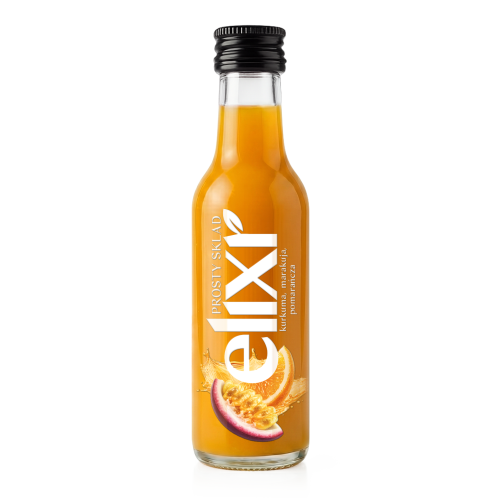 Shot Elixr 50ml - kurkuma marakuja pomarańcza Spichlerz