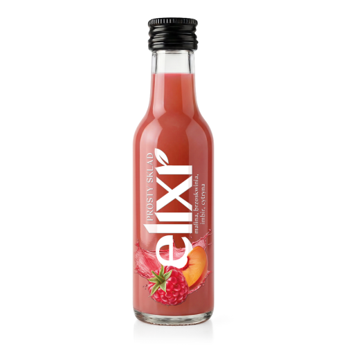 Shot Elixr 50ml - malina imbir brzoskwinia cytryna Spichlerz