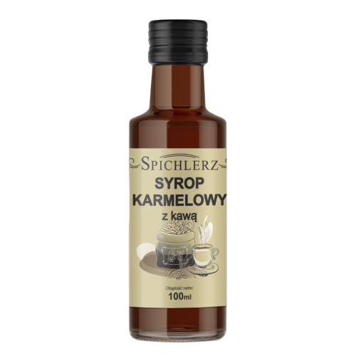 Syrop karmelowy z kawa 100 ml