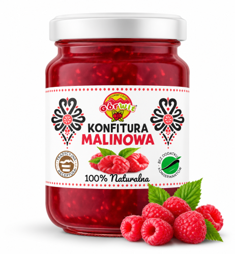 Konfitura malinowa 320g Górwit
