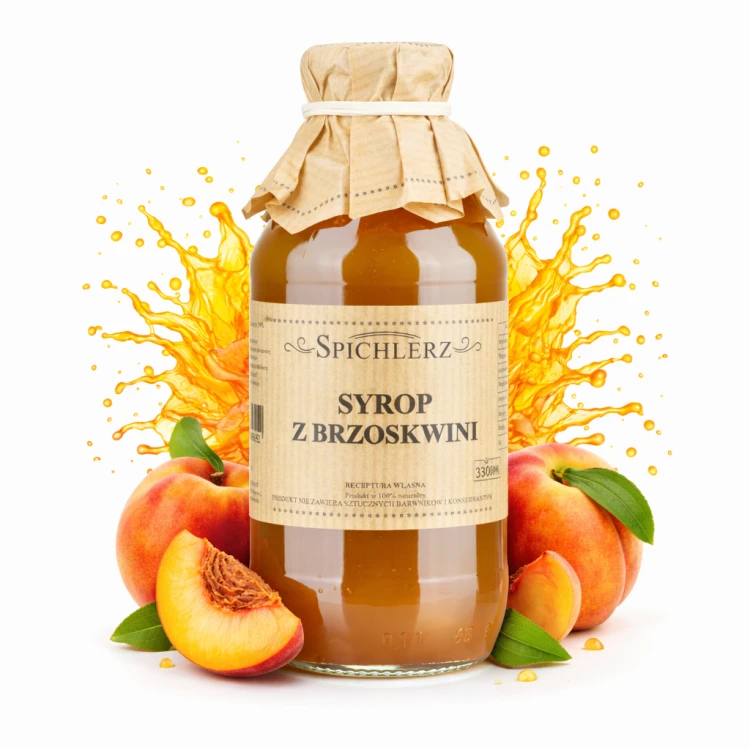 Syrop z brzoskwini Spichlerz 330 ml