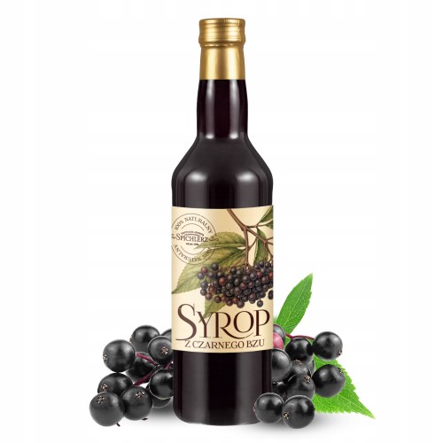Syrop z czarnego bzu 700 ml Spichlerz