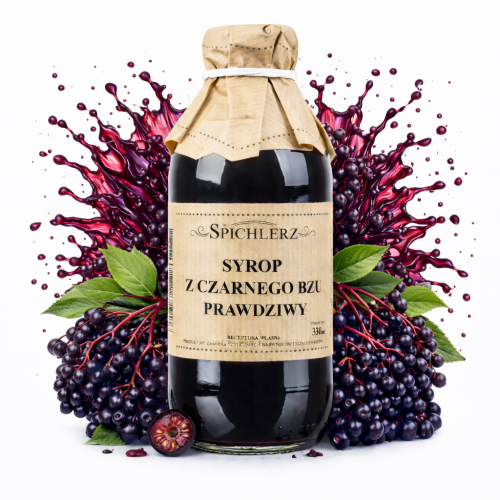 Syrop z czarnego bzu Spichlerz 330 ml