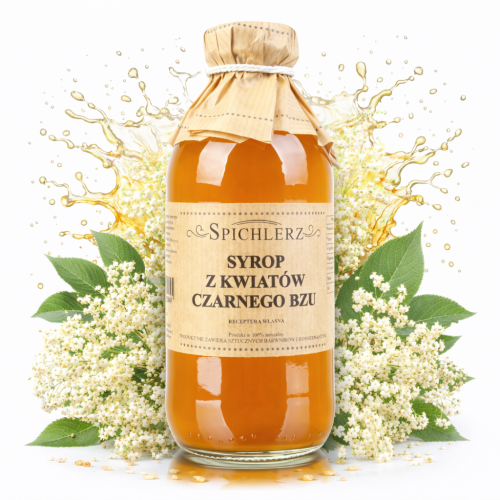 Syrop z kwiatów czarnego bzu Spichlerz 330 ml