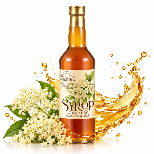 Syrop z kwiatów czarnego bzu Spichlerz 700 ml