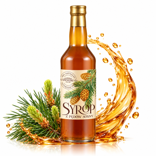 Syrop z pędów sosny 700ml Spichlerz