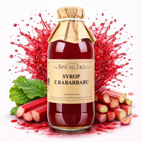 Syrop z rabarbaru Spichlerz 330 ml