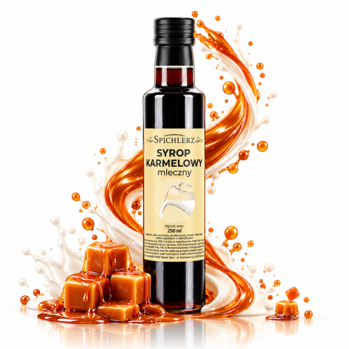 Syrop karmelowy mleczny 250 ml Spichlerz
