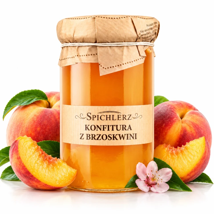 Konfitura z brzoskwiń 600g Spichlerz