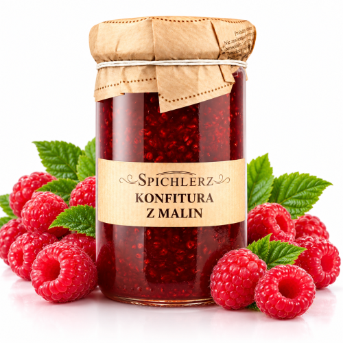 Konfitura z malin 600g Spichlerz