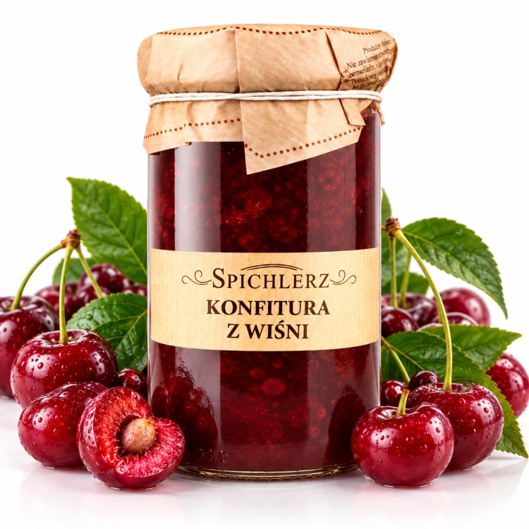 Konfitura z wiśni 600g Spichlerz