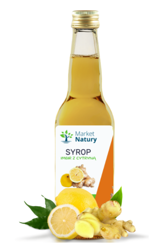 Syrop imbir z cytryną 500ml