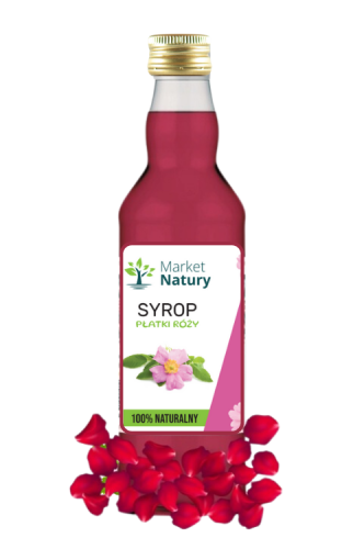 Syrop z płatków róż 500 ml