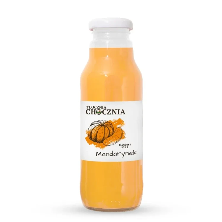 Sok Mandarynkowy 100% Niesłodzony 750ml