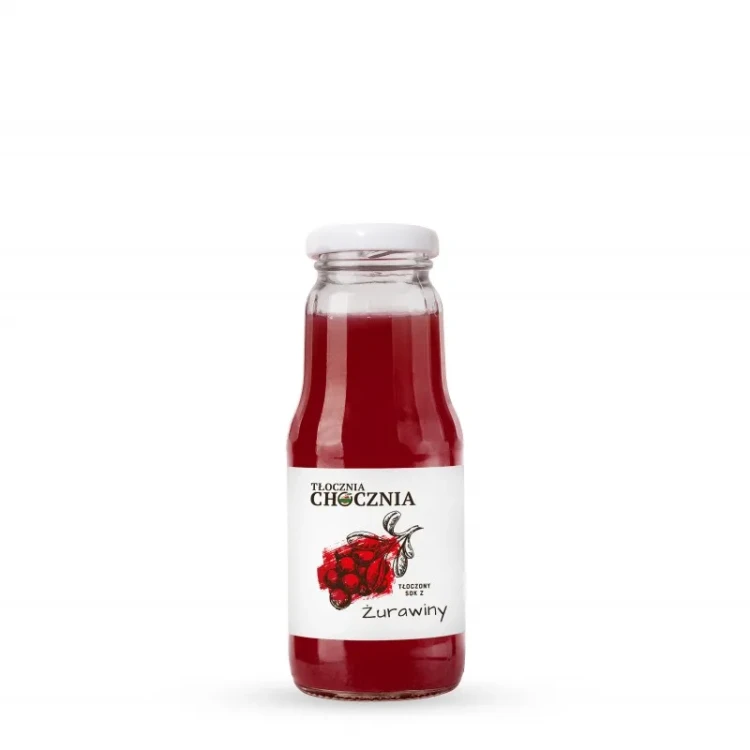 Sok z Żurawiny 100% Niesłodzony 300ml