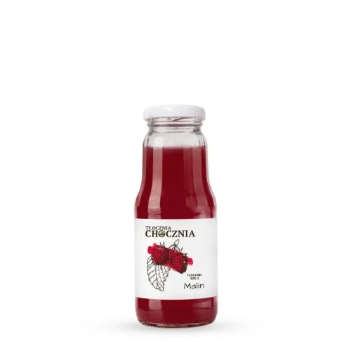 Sok Malinowy 100% Tłoczony Niesłodzony 300ml