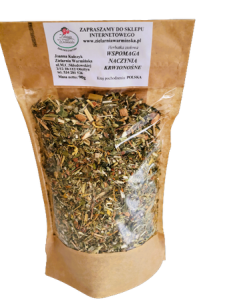 Herbata ziołowa Wspomaga naczynia krwionośne Zioła