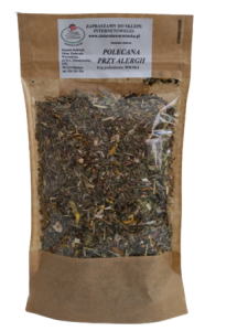 Herbata ziołowa polecana przy alergii Zioła