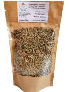 Herbata ziołowa na zdrowie mięśni macicy Zioła