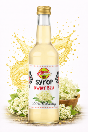 Syrop z kwiatu bzu 500ml