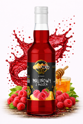 Syrop Malina z miodem