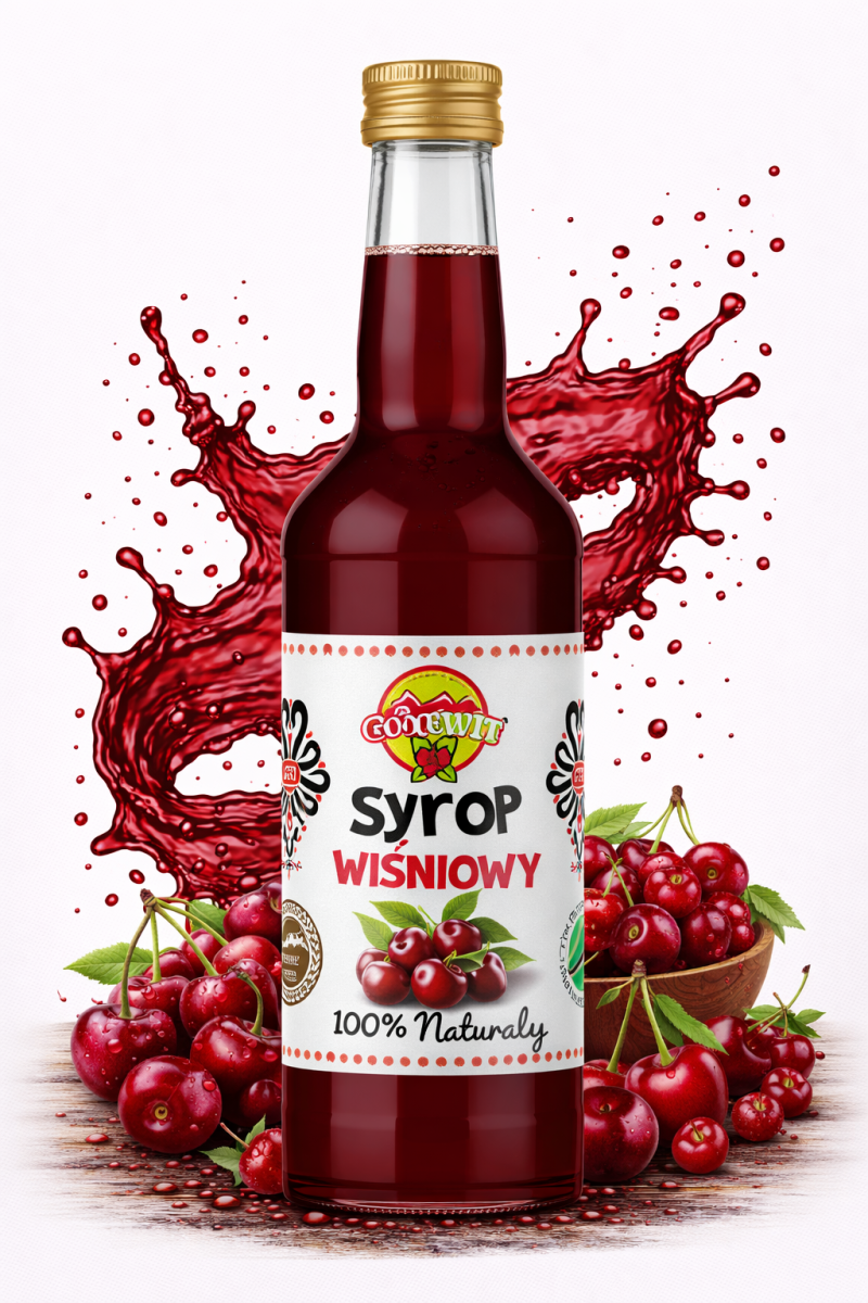 Syrop wiśniowy 500 ml
