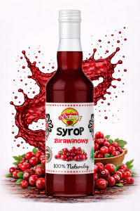 Syrop żurawinowy 500 ml Górwit
