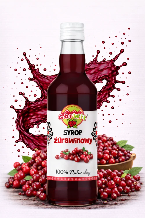 SYROP ŻURAWINOWY 200ml