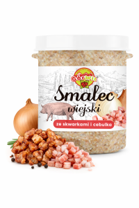 Smalec z wędzonym boczkiem 300g