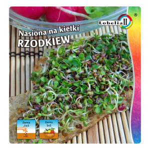 Nasiona na kiełki Rzodkiew 20g